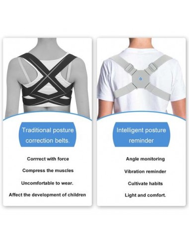 SMART POSTURE CORRETOR POSTURAL INTELIGENTE | Virtualvantagem | VRT.006.00015