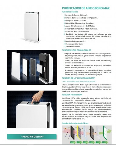 GERADOR DE OZONO MAX PLUS 600mg/h | Virtualvantagem | VRT.007.00051