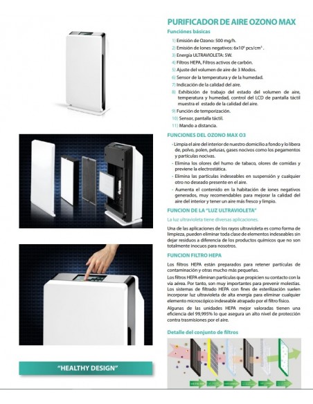 GERADOR DE OZONO MAX PLUS 600mg/h | Virtualvantagem | VRT.007.00051