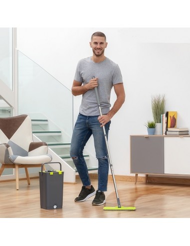 ESFREGONA COM BALDE DE AÇÃO DUPLA SWIFTMOP | Virtualvantagem | VRT.007.00065