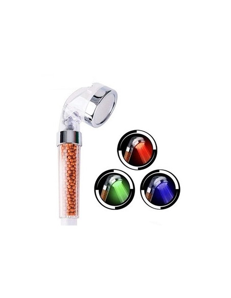 CHUVEIRO COM MINERAIS E LEDS | Virtualvantagem | VRT.007.00127