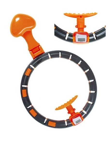 HULA HOOP COM PESO E CONTADOR AJUSTAVEL | Virtualvantagem | VRT.004.00026