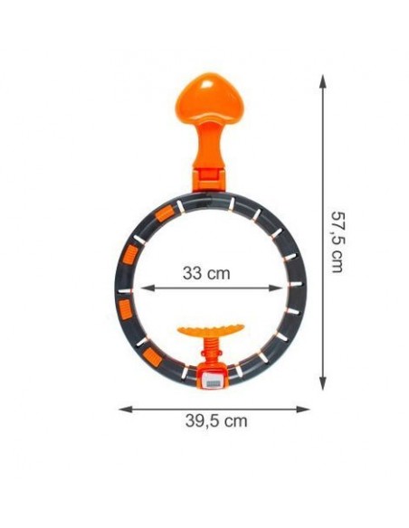 HULA HOOP COM PESO E CONTADOR AJUSTAVEL | Virtualvantagem | VRT.004.00026
