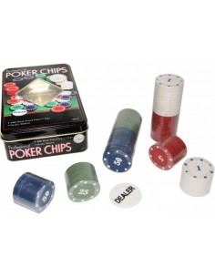 100 Fichas poker Numeradas | Virtualvantagem |