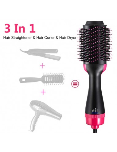 ESCOVA SECAR E ALISAR CABELO ONE STEP | Virtualvantagem | VRT.002.00112