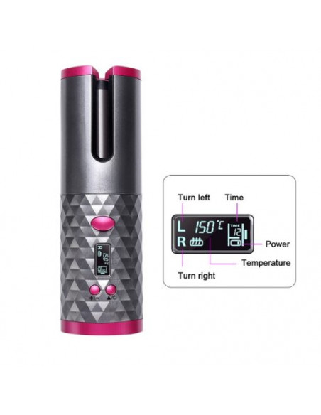 CORDLESS AUTO CURLER MODELADOR DE CARACOIS | Virtualvantagem | VRT.002.00128