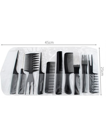 CONJUNTO DE 10 PENTES PARA CABELO | Virtualvantagem | VRT.002.00132