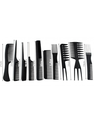 CONJUNTO DE 10 PENTES PARA CABELO | Virtualvantagem | VRT.002.00132