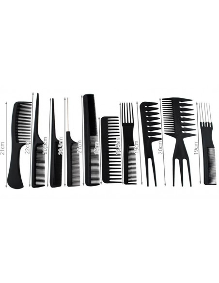 CONJUNTO DE 10 PENTES PARA CABELO | Virtualvantagem | VRT.002.00132