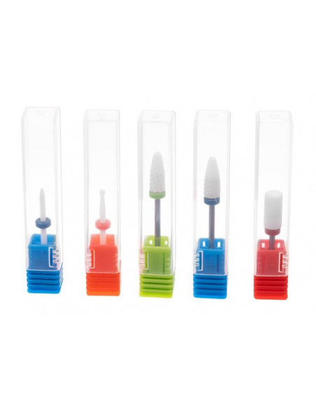 5 X BROCAS EM CERAMICA PARA UNHAS | Virtualvantagem | VRT.003.00093