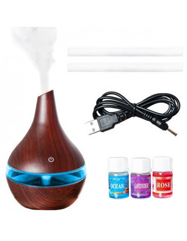 HUMIDIFICADOR E DIFUSOR DE AROMATERAPIA | Virtualvantagem | VRT.007.00137