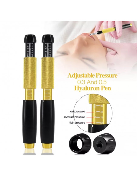 HYALURON PEN 2 EM 1 COM 3 NIVEIS PRESSÃO | Virtualvantagem | VRT.002.00135