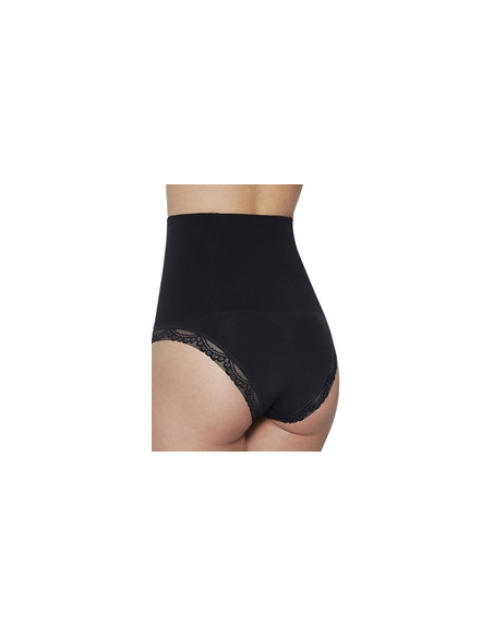 CINTA ALTA SKIN COMPRESSÃO LACE SEM COSTURAS | Virtualvantagem | 47125