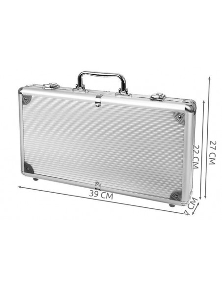 MALA POKER 300 FICHAS 11.5g | Virtualvantagem | VRT.009.00016