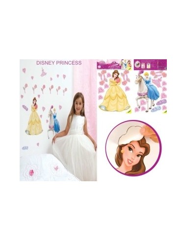 STICKERS  QUARTO DISNEY PRINCESA | Virtualvantagem |