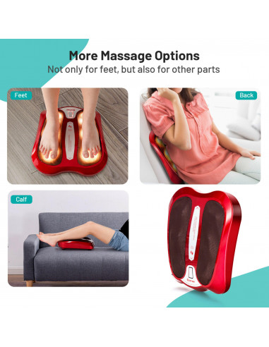 MASSAJADOR DE PÉS SHIATSU INFRAVERMELHO | Virtualvantagem | VRT.002.00141