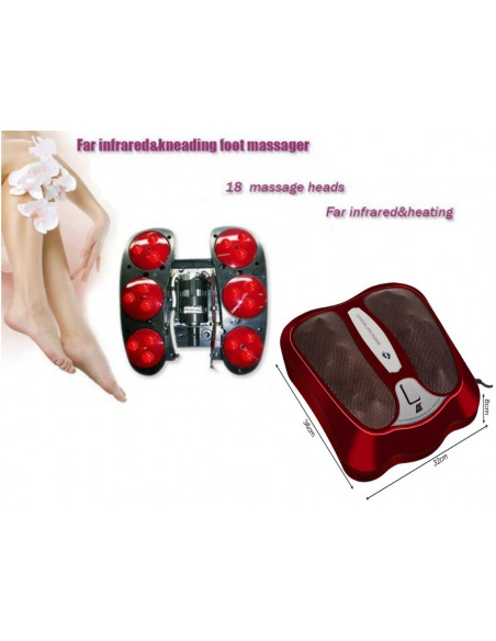 MASSAJADOR DE PÉS SHIATSU INFRAVERMELHO | Virtualvantagem | VRT.002.00141