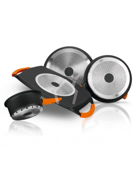 TREM DE COZINHA ALUMINIO FUNDIDO 27 PEÇAS | Virtualvantagem | VRT.007.00016