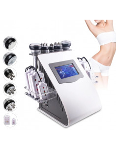 MAQUINA CAVITAÇÃO 6 EM 1 LIPO LASER + RF + VACUO | Virtualvantagem | VRT.001.00066