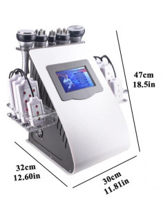 MAQUINA CAVITAÇÃO 6 EM 1 LIPO LASER + RF + VACUO | Virtualvantagem | VRT.001.00066 2