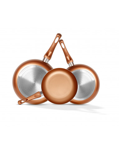 FRIGIDEIRAS DE CERAMICA 5 PEÇAS COBRE | Virtualvantagem | VRT.007.00017