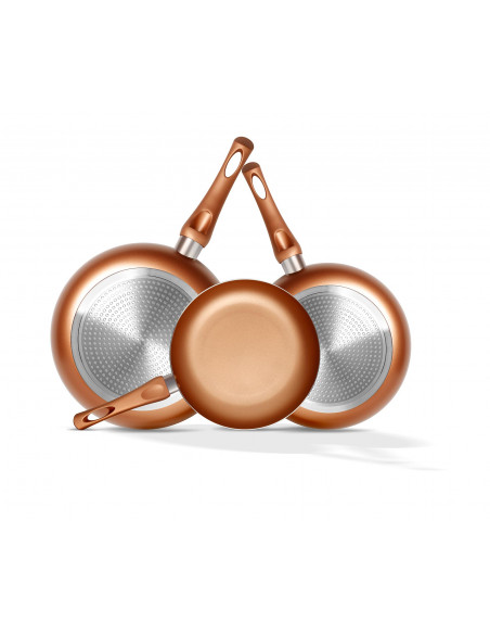FRIGIDEIRAS DE CERAMICA 5 PEÇAS COBRE | Virtualvantagem | VRT.007.00017