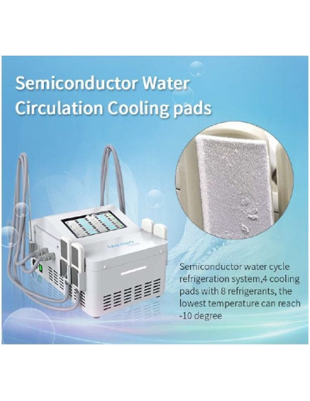 MAQUINA DE CRIOLIPOLISE DE PLACAS + EMS | Virtualvantagem | VRT.001.00070