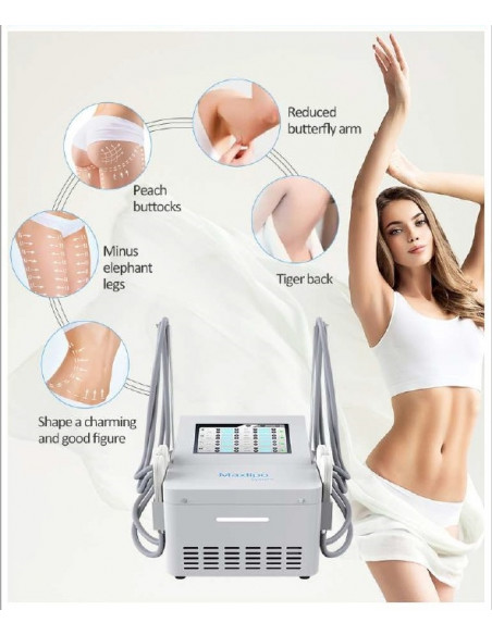 MAQUINA DE CRIOLIPOLISE DE PLACAS + EMS | Virtualvantagem | VRT.001.00070