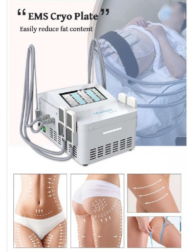 MAQUINA DE CRIOLIPOLISE DE PLACAS + EMS | Virtualvantagem | VRT.001.00070