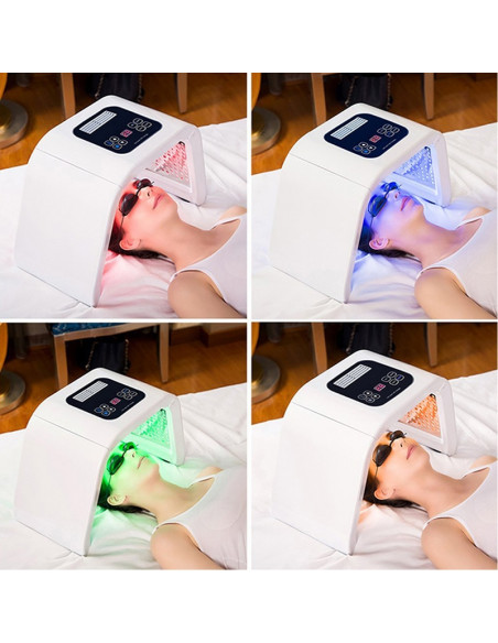 APARELHO FOTOTERAPIA DE LEDS 7 CORES | Virtualvantagem |