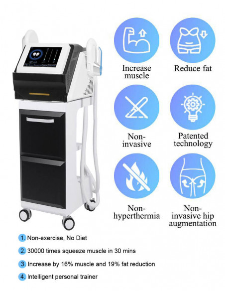 MAQUINA EMS SCULPT 5000 WATTS - 200HZ | Virtualvantagem | VRT.001.00075