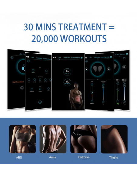 MAQUINA EMS SCULPT 4 MANIPULOS | Virtualvantagem | VRT.001.00076