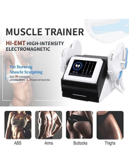 MAQUINA EMS SCULPT 4 MANIPULOS | Virtualvantagem | VRT.001.00076