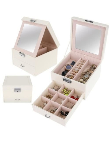 GUARDA JOIAS COM ESPELHO