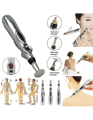 CANETA ACUPUNTURA ELETRICA MERIDIAN PEN