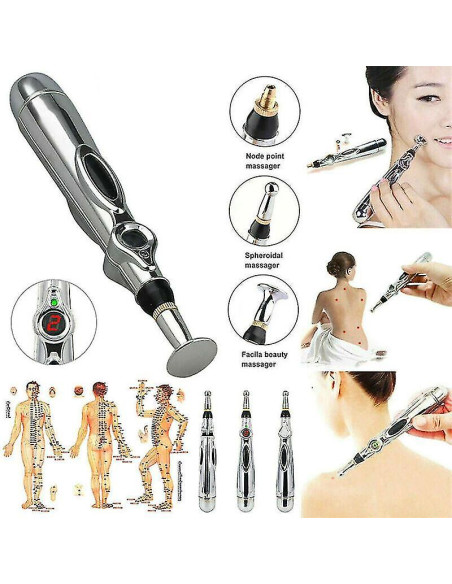 CANETA ACUPUNTURA ELETRICA MERIDIAN PEN