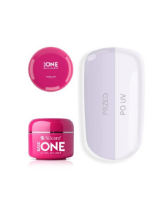 250g  GEL UV BASE ONE VIOLET SILCARE MEDIA