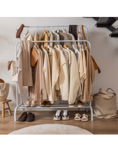 CABIDE PARA ROUPA E SAPATOS ATÉ 30 KG BRANCO