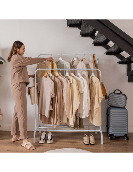 CABIDE PARA ROUPA E SAPATOS ATÉ 30 KG BRANCO