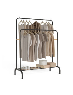 CABIDE PARA ROUPA E SAPATOS ATÉ 30 KG PRETO 2