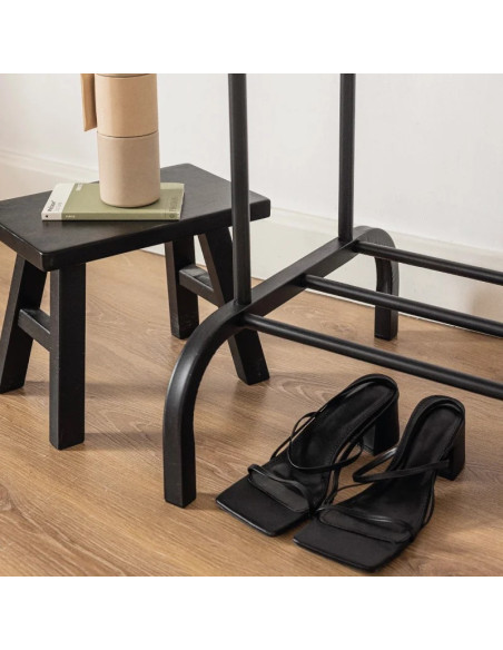 CABIDE PARA ROUPA E SAPATOS ATÉ 30 KG PRETO