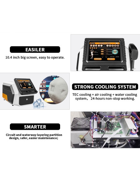 MAQUINA DEPILAÇÃO LASER DIODO 808nm