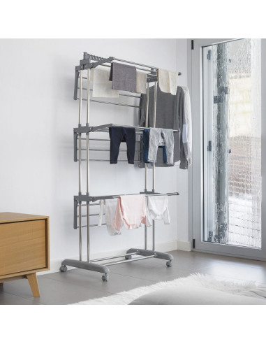 ESTENDAL PARA ROUPA 24 BARRAS