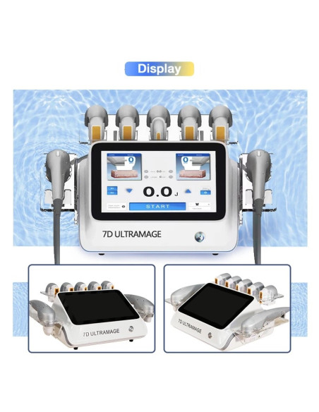 MAQUINA HIFU ULTRASOM FOCALIZADO CORPO E ROSTO
