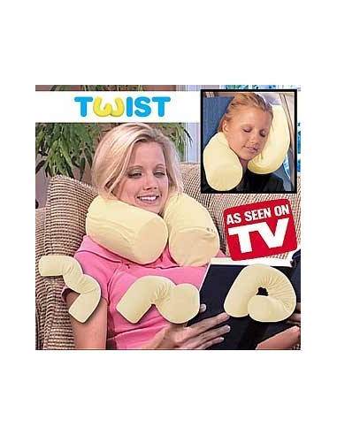 Travesseiro Flexivel Twist Pillow - Viagens | Virtualvantagem |