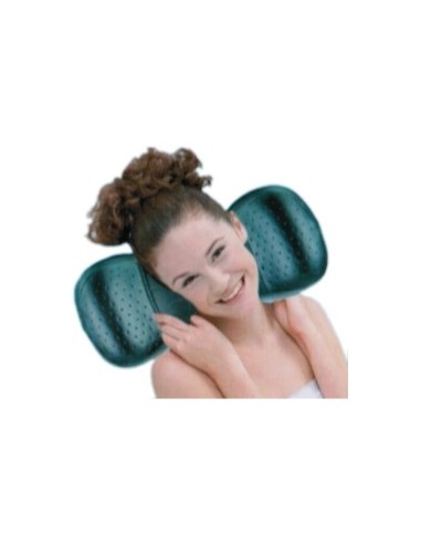 Almofada Cervical de Massagem em Pele | Virtualvantagem |