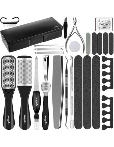 CONJUNTO MANICURE E PEDICURE 31 PEÇAS