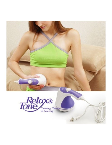 RELAX & TONE RELAXA E QUEIMA GORDURAS APARELHOS DE MASSAGEM