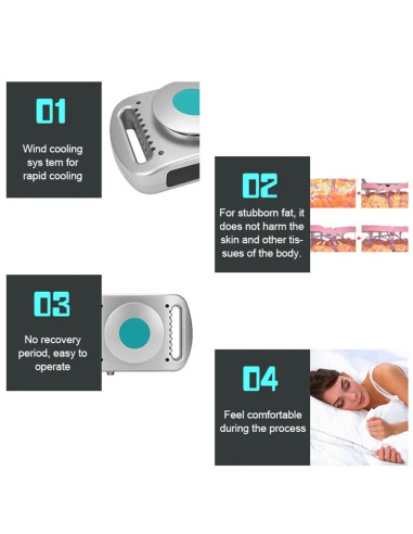 CRIOLIPOLISE DE PLACAS PROFISSIONAL ATÉ -8 GRAUS