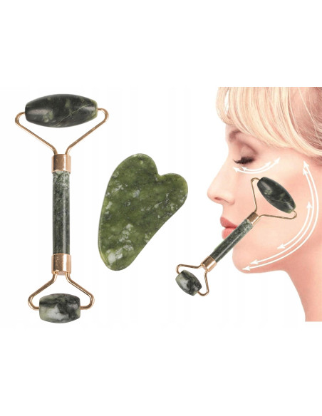 JADE MASSAGE ROLLER PEDRA NATURAL